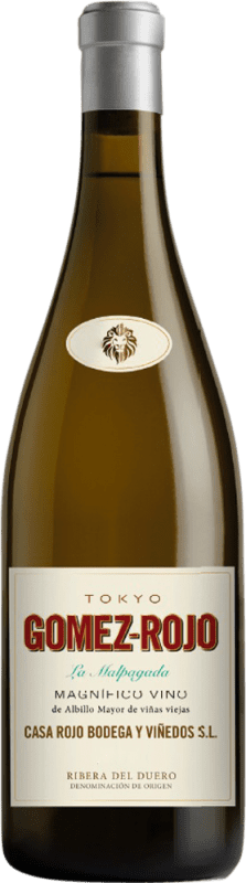 25,95 € Spedizione Gratuita | Vino Bianco Casa Rojo Tokyo Gomez Rojo La Malpagada D.O. Ribera del Duero Spagna Albillo 75 cl