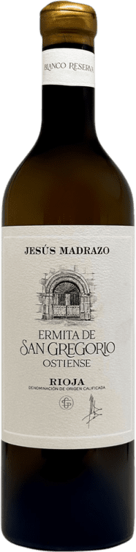 29,95 € Free Shipping | White Wine Jesús Madrazo Ermita San Gregorio Reserve — Aged D.O.Ca. Rioja Spain Viura, Malvasia Bottle 75 cl
