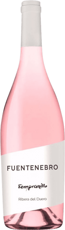 8,95 € Free Shipping | Rosé Wine Viña Fuentenarro D.O. Ribera del Duero Spain Tempranillo 75 cl
