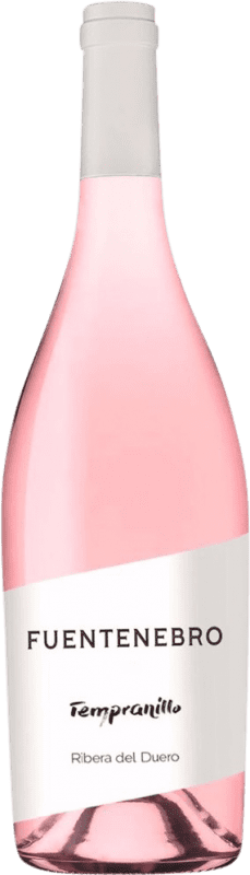 12,95 € Spedizione Gratuita | Vino rosato Viña Fuentenarro Rosado D.O. Ribera del Duero Spagna Tempranillo Bottiglia 75 cl