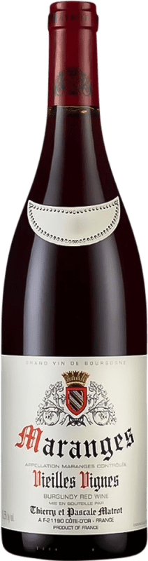 44,95 € Free Shipping | Red wine Domaine Matrot Rouge A.O.C. Maranges France Pinot Black Bottle 75 cl