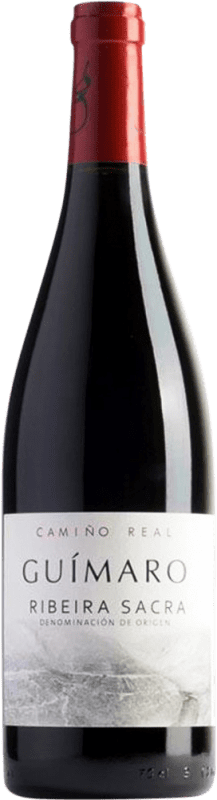 17,95 € 免费送货 | 红酒 Guímaro Camiño Real D.O. Ribera del Duero 西班牙 Mencía, Grenache Tintorera, Mouratón 瓶子 75 cl