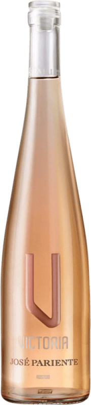 46,95 € Envío gratis | Vino rosado José Pariente Victoria Rosado I.G.P. Vino de la Tierra de Castilla y León España Tempranillo, Garnacha, Viognier Botella Magnum 1,5 L
