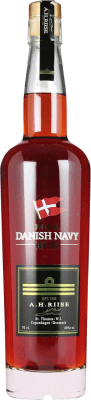 79,95 € Envío gratis | Ron A.H. Riise Royal Danish Navy Strength Dinamarca Botella 70 cl