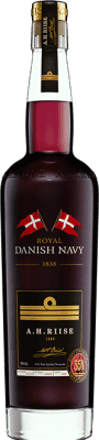 54,95 € Envio grátis | Rum A.H. Riise Danish Navy Strength — Força de Barrica, Royal — Real Dinamarca 70 cl