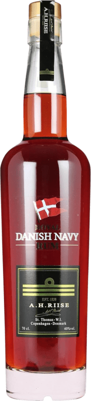 79,95 € Envio grátis | Rum A.H. Riise Royal Danish Navy Strength Dinamarca Garrafa 70 cl