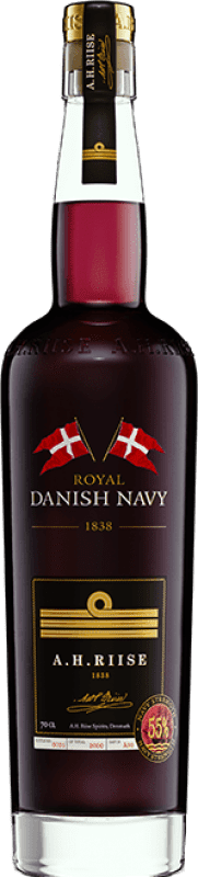 99,95 € 送料無料 | ラム A.H. Riise Royal Danish Navy Strength デンマーク ボトル 70 cl