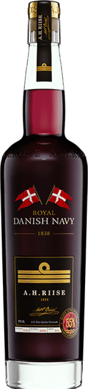 54,95 € Envio grátis | Rum A.H. Riise Royal Danish Navy Strength Dinamarca Garrafa 70 cl