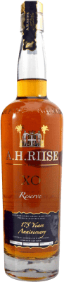 72,95 € 免费送货 | 朗姆酒 A.H. Riise XO 175 Years Anniversary 丹麦 瓶子 70 cl