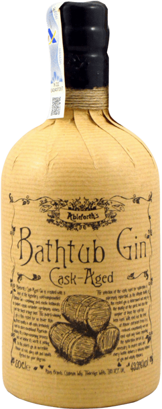 51,95 € Kostenloser Versand | Genever Gin Ableforth's. Bathtub Cask — Fass Barrel Aged — Fassgereift Großbritannien Medium-Flasche 50 cl Vanilla — Vanille