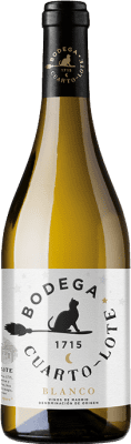 7,95 € Бесплатная доставка | Белое вино Cuarto Lote D.O. Vinos de Madrid Сообщество Мадрида Испания Malvar — Мальвар Бутылка 75 cl