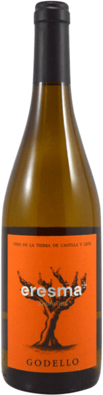 8,95 € 免费送货 | 白酒 Eresma Olmedo. Sobre Lías I.G.P. Vino de la Tierra de Castilla y León 卡斯蒂利亚莱昂 西班牙 Godello 瓶子 75 cl