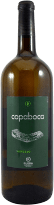 9,95 € Free Shipping | White wine Copaboca D.O. Rueda Castilla y León Spain Verdejo Magnum Bottle 1,5 L