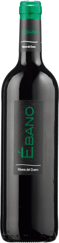 7,95 € 送料無料 | 赤ワイン Ébano オーク D.O. Ribera del Duero カスティーリャ・イ・レオン スペイン Tempranillo ボトル 75 cl