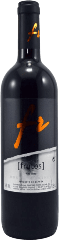 5,95 € Kostenloser Versand | Rotwein Frutos Villar Frutos Spanien Tempranillo Flasche 75 cl