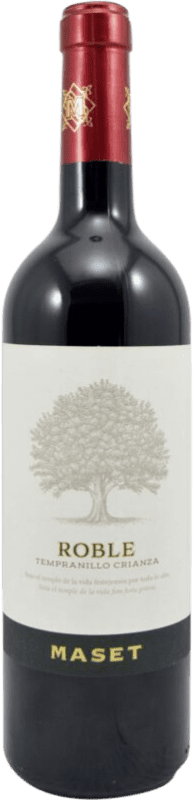 7,95 € Бесплатная доставка | Красное вино Maset Дуб D.O. Catalunya Каталония Испания Tempranillo — Темпранильо 75 cl