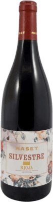 9,95 € Kostenloser Versand | Rotwein Maset Silvestre D.O.Ca. Rioja La Rioja Spanien Tempranillo Flasche 75 cl