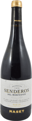 15,95 € Envío gratis | Vino tinto Maset Senderos de Montevico D.O.Ca. Rioja La Rioja España Garnacha Roja Botella 75 cl