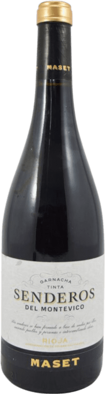 15,95 € Kostenloser Versand | Rotwein Maset Senderos de Montevico D.O.Ca. Rioja La Rioja Spanien Garnacha Roja Flasche 75 cl