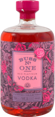 Vodka Buss Spirits. Nº One Red Edition, Platinum Edition 70 cl