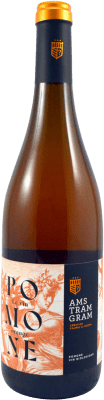 12,95 € 免费送货 | 白酒 Calmel & Joseph Pomone Ams Tram Gram Le Vin Orange 法国 Roussanne, Marsanne, Terret Blanc 瓶子 75 cl