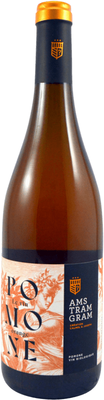 18,95 € Kostenloser Versand | Weißwein Calmel & Joseph Pomone Ams Tram Gram Le Vin Orange Frankreich Roussanne, Marsanne, Terret Blanc Ökologisch Flasche 75 cl