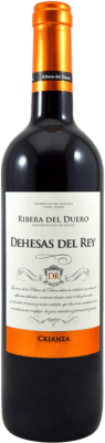 9,95 € Spedizione Gratuita | Vino rosso Dehesas del Rey Crianza D.O. Ribera del Duero Castilla y León Spagna Tempranillo Bottiglia 75 cl
