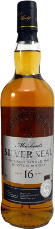 85,95 € 免费送货 | 威士忌单一麦芽威士忌 Charles Muirhead's. Silver Seal 英国 16 岁 瓶子 70 cl