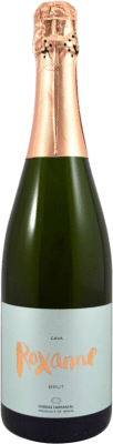16,95 € Spedizione Gratuita | Spumante bianco Chozas Carrascal Roxanne Brut D.O. Cava Catalogna Spagna Macabeo, Chardonnay Bottiglia 75 cl