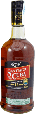 49,95 € 免费送货 | 朗姆酒 Cuba Ron Santiago de Cuba Extra Añejo 古巴 12 岁 瓶子 70 cl