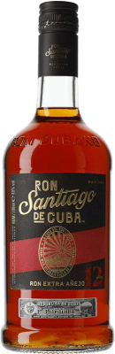 47,95 € 免费送货 | 朗姆酒 Cuba Ron Santiago de Cuba XA Extra Añejo — 超级陈年 古巴 12 岁 70 cl