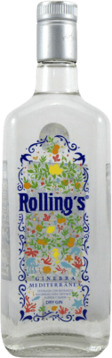 7,95 € Бесплатная доставка | Джин Belmonte Rolling's Mediterránea Испания бутылка 70 cl