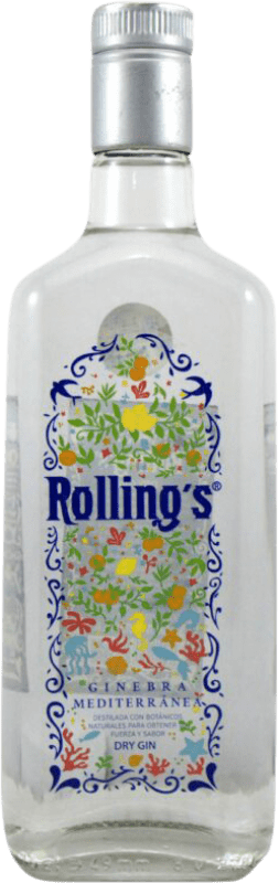 7,95 € Envoi gratuit | Gin Belmonte Rolling's Mediterránea Espagne Bouteille 70 cl