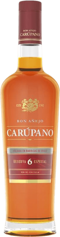 33,95 € Free Shipping | Rum Carúpano Añejo Especial Reserve Venezuela 6 Years Bottle 70 cl