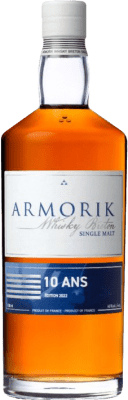 78,95 € Spedizione Gratuita | Whisky Single Malt Warenghem Armorik Francia 10 Anni 70 cl