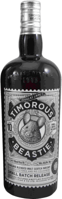 56,95 € Free Shipping | Whisky Blended Douglas Laing's Timorous Beastie United Kingdom 10 Years Bottle 70 cl