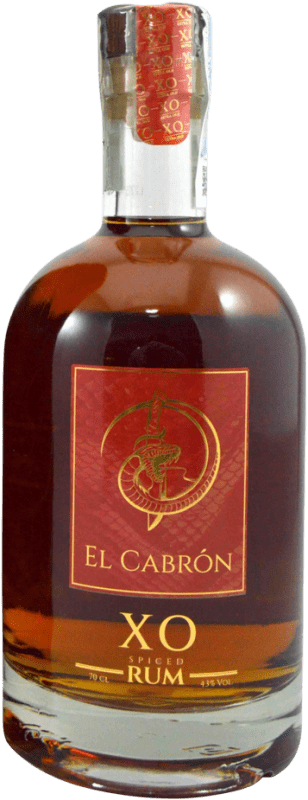 86,95 € Envío gratis | Ron El Cabrón XO Extra Old — Extra Viejo República Dominicana 70 cl Spiced — Especiado