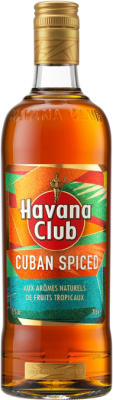 34,95 € Envio grátis | Rum Havana Club Cuban Spiced Cuba Garrafa 70 cl