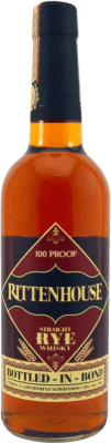 41,95 € Envío gratis | Whisky Bourbon Heaven Hill Rittenhouse Straight Rye 100 Proof Estados Unidos Botella 70 cl