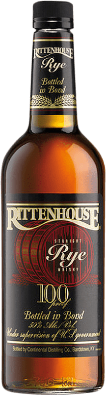 38,95 € 送料無料 | バーボンウイスキー Heaven Hill Rittenhouse 100 Proof Rye — ライ, Straight — ストレート アメリカ 70 cl