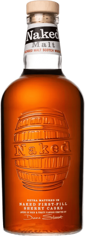 46,95 € Envío gratis | Whisky Blended Highland. Naked Malt Reino Unido Botella 70 cl