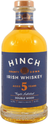 46,95 € Kostenloser Versand | Whiskey Blended Hinch Double Wood Irland 5 Jahre Flasche 70 cl