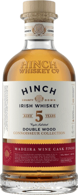 48,95 € Free Shipping | Whisky Blended Hinch Double Wood Ireland 5 Years Bottle 70 cl