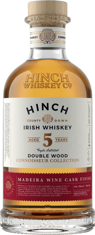 48,95 € Envoi gratuit | Blended Whisky Hinch Double Wood Irlande 5 Ans Bouteille 70 cl