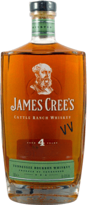 34,95 € Kostenloser Versand | Whisky Bourbon Crabbie Yardhead James Cree's Vereinigte Staaten 4 Jahre Flasche 70 cl