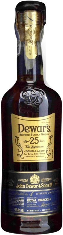 389,95 € Envio grátis | Whisky Blended Dewar's The Signature Reino Unido 25 Anos Garrafa 70 cl