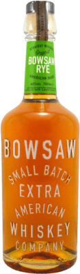 49,95 € Free Shipping | Whisky Bourbon Kirker Greer Bowsaw Rye Straight United States Bottle 70 cl
