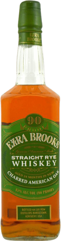 35,95 € Бесплатная доставка | Виски Бурбон Lux Row Ezra Brooks. Straight Rye Соединенные Штаты бутылка 70 cl