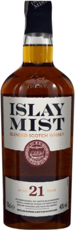 98,95 € Kostenloser Versand | Whiskey Blended Islay Mist Großbritannien 21 Jahre Flasche 70 cl