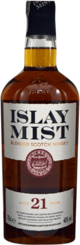 103,95 € Spedizione Gratuita | Whisky Blended Islay Mist Regno Unito 21 Anni 70 cl